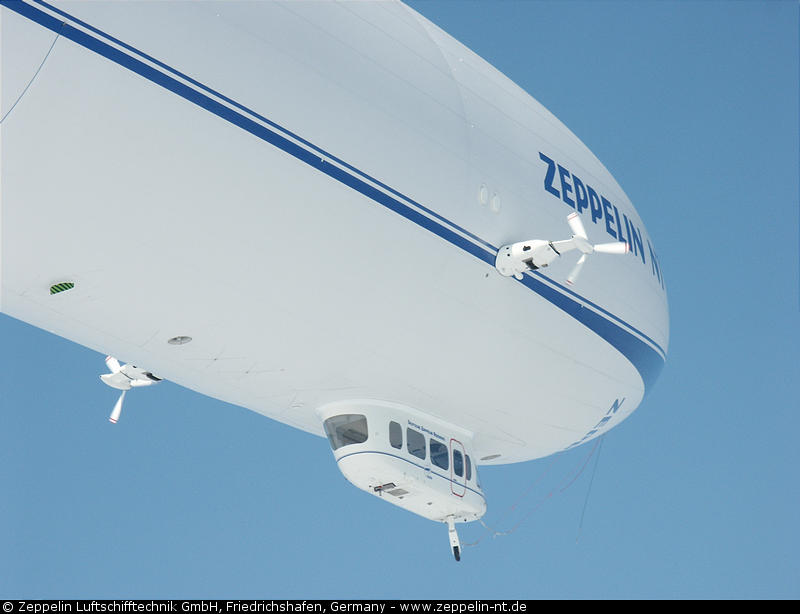 Modern Airships First Flight Of Zeppelin Nt D Lzzf